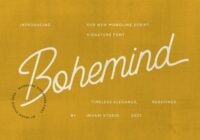 Bohemind Font - Featured Image