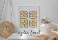 Boho Aztec Font - Featured Image