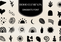 Boho Elements Font - Featured Image