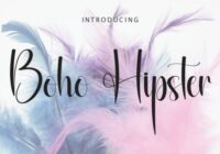 Boho Hipster Font - Featured Image