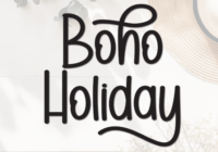 Boho Holiday Font - Featured Image