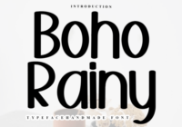 Boho Rainy Font - Featured Image