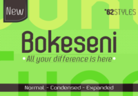 Bokeseni Expanded Font - Featured Image