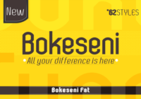 Bokeseni Fat Font - Featured Image