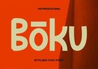 Boku Font - Featured Image