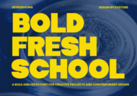 Bold Fresh School Font - Featured Image