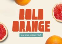 Bold Orange Font - Featured Image