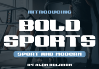 Bold Sports Font - Featured Image