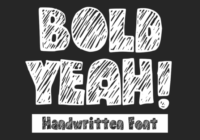 Bold Yeah Font - Featured Image