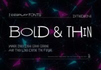 Bold and Thin Font - Featured Image