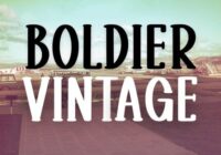 Boldier Vintage Font - Featured Image