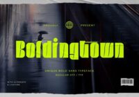 Boldingtown Font - Featured Image