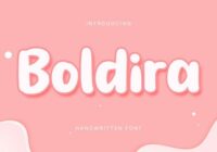 Boldira Font - Featured Image
