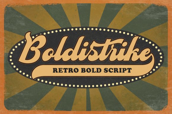 Boldstrike Font - Featured Image