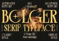 Bolger Font - Featured Image