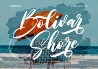 Bolivar Shore Font - Featured Image
