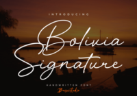 Bolivia Signature Font - Featured Image