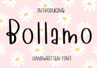 Bollamo Font - Featured Image