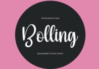 Bolling Font - Featured Image