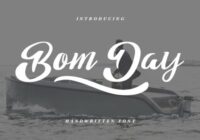Bom Day Font - Featured Image
