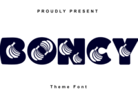 Boncy Font - Featured Image