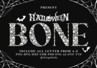 Bone Font Font - Featured Image