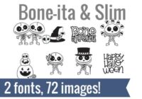 Bone Ita and Slim Font - Featured Image