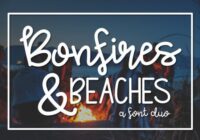 Bonfires & Beaches Font - Featured Image