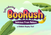 BooRush Font - Featured Image