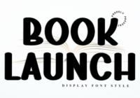 Book Launch Font - Featured Image