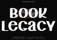 Book Legacy Font - Featured Image