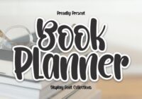 Book Planner Font - Featured Image