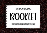 Booklet Font - Featured Image