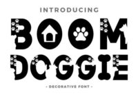 Boom Doggie Font - Featured Image
