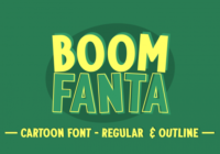 Boom Fanta Font - Featured Image