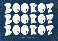 Booroz Font - Featured Image