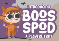 Boos Spod Font - Featured Image