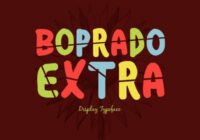 Boprado Extra Font - Featured Image