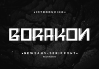 Borakon Font - Featured Image