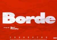 Borde Font - Featured Image
