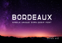Bordeaux Font - Featured Image