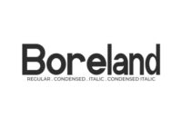 Boreland Font - Featured Image