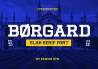 Borgard Font - Featured Image