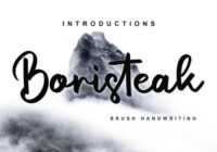Boristeak Font - Featured Image