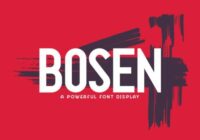Bosen Font - Featured Image