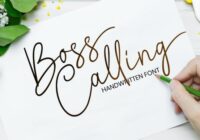 Boss Calling Font - Featured Image