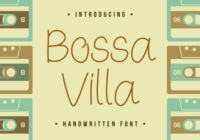 Bossa Villa Font - Featured Image