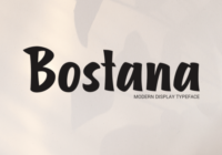 Bostana Font - Featured Image