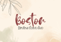 Boston Bruins Font - Featured Image