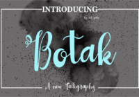 Botak Font - Featured Image